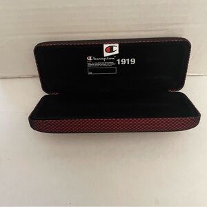 Champion Black and Red Glasses Case, Quality